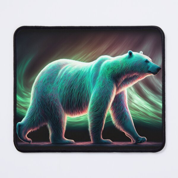 Item preview, Polar Bear and Northern Lights designed and sold by ManiKFox.