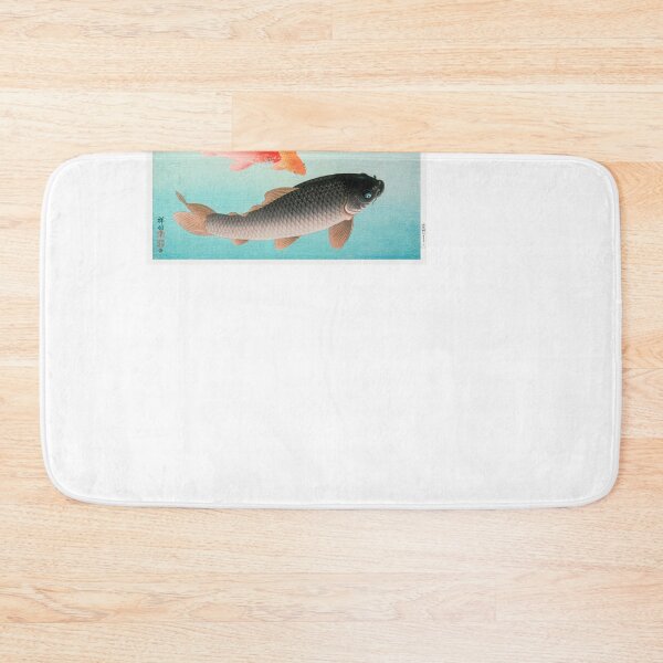 Item preview, Common and Golden Carp (1935) by Ohara Koson designed and sold by Oldetimemercan.