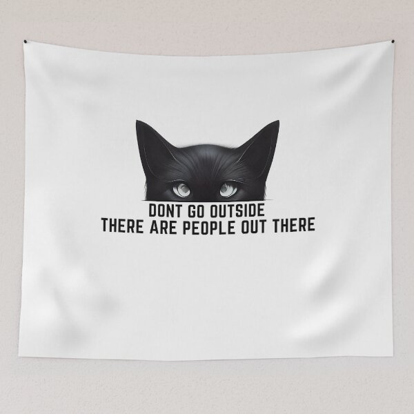 Item preview, Dont Go Outside There Are People Out There designed and sold by koki4you.