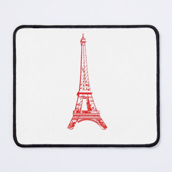 Item preview, Red Eiffel Tower designed and sold by LEOEXPRESS.