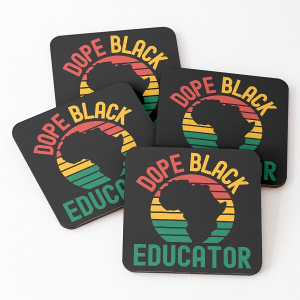 Item preview, Dope Black Educator - Dope Black Teacher, Black Female Teacher, Melanated Teacher, Black Educator, Black Professor, Dope Black Educator, Dope Black Instructor designed and sold by jadedscientist.