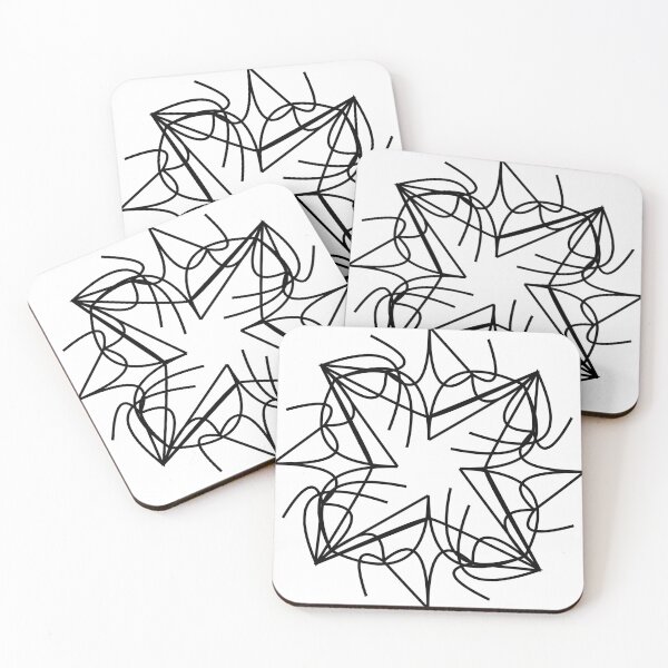 Item preview, Monochrome unique design B18 designed and sold by fishpressink.