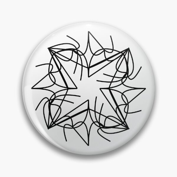 Item preview, Monochrome unique design B18 designed and sold by fishpressink.