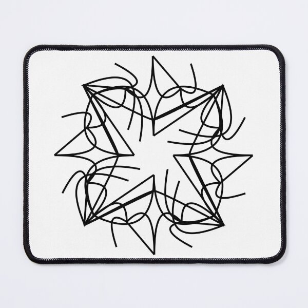 Item preview, Monochrome unique design B18 designed and sold by fishpressink.
