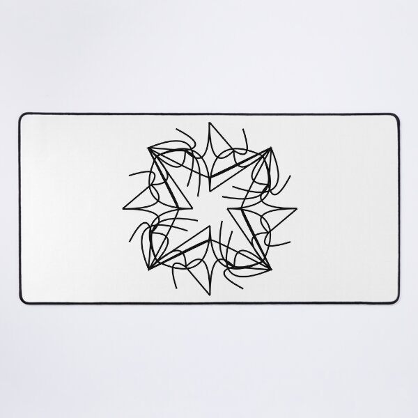 Item preview, Monochrome unique design B18 designed and sold by fishpressink.