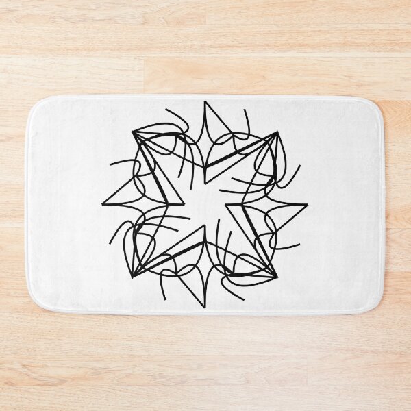 Item preview, Monochrome unique design B18 designed and sold by fishpressink.