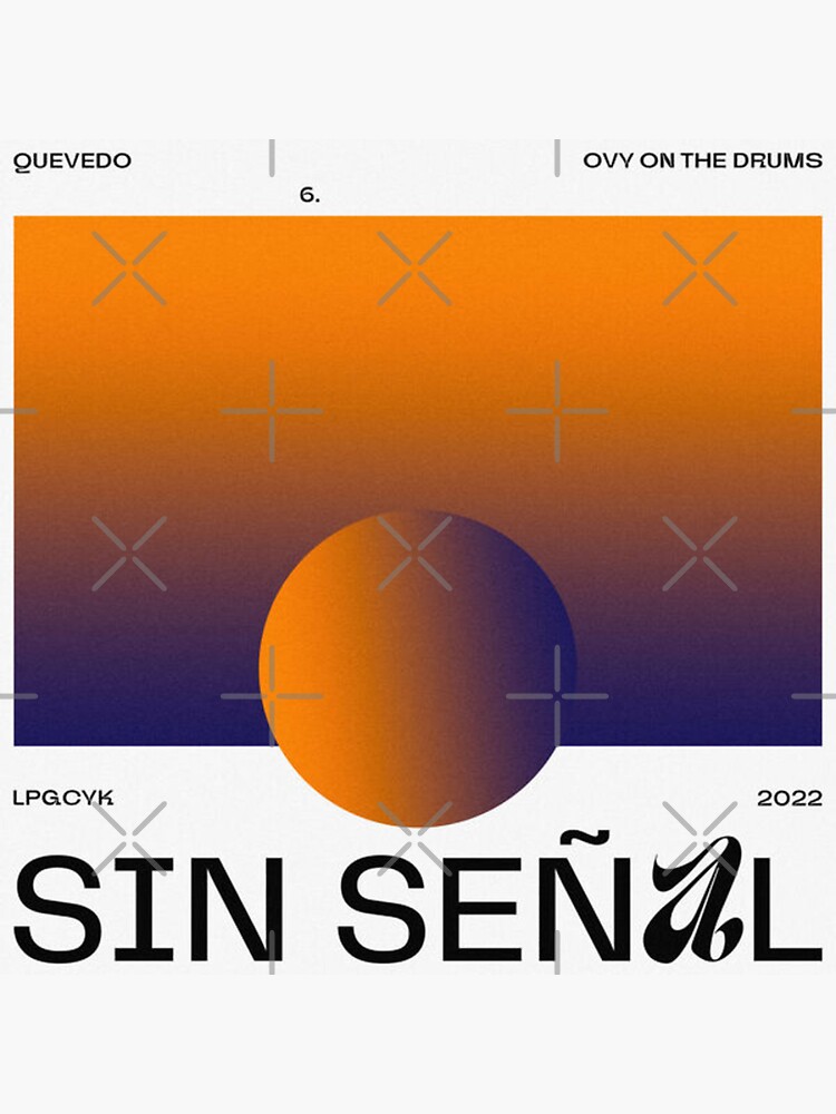 "Quevedo" Sticker for Sale by DidiParis Redbubble