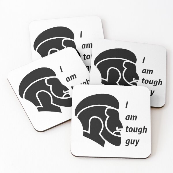 Item preview, I am Tough Beard Guy  designed and sold by Himanshu Joshi.