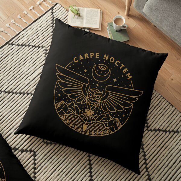 Carpe Noctem Floor Pillow