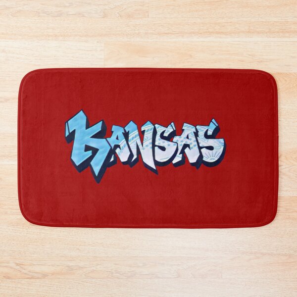 Item preview, Kansas DMV License Plate KS Graffiti - Available on stickers socks mugs and more designed and sold by Dude  Stuff.