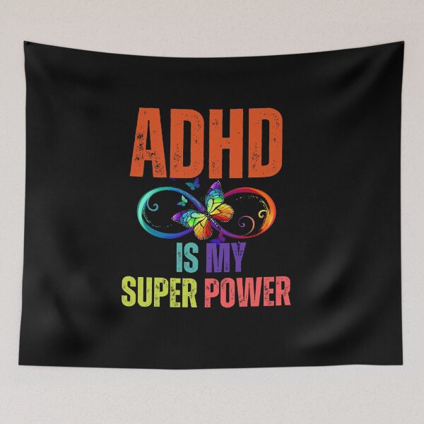 Item preview, ADHD is my super power designed and sold by blakfrog.