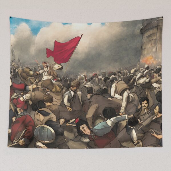 Item preview, The Bastille must fall, Vive la France, Vive the French Revolution designed and sold by StedeBonnet.