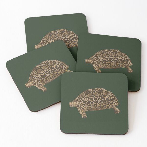 Item preview, Leopard Tortoise Portrait designed and sold by GeoCreate.