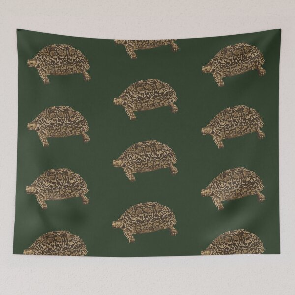 Item preview, Leopard Tortoise Portrait designed and sold by GeoCreate.