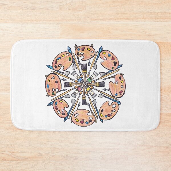 Item preview, Painter's Things Mandala designed and sold by OneOfMyThings.