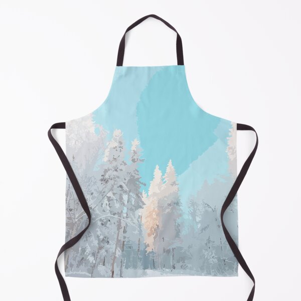 Item preview, Vintage Landscape Art- Snowy Landscape Art- Snowy Landscape Illustration designed and sold by typoinspired.