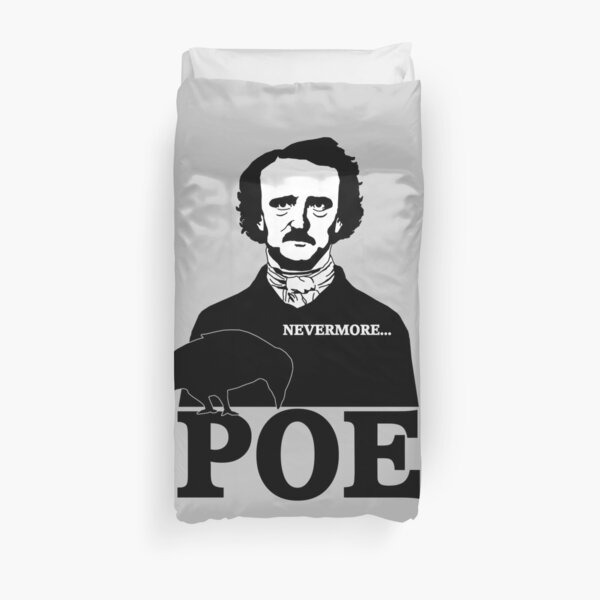 Poe Nevermore Duvet Cover