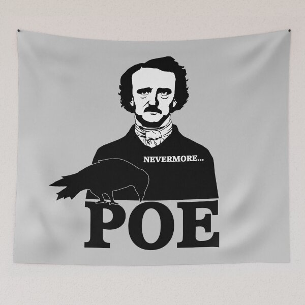 Item preview, Poe Nevermore designed and sold by Lisa Vollrath.