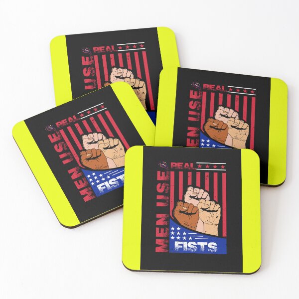Item preview, Real Men Use Fists designed and sold by exponentialart.