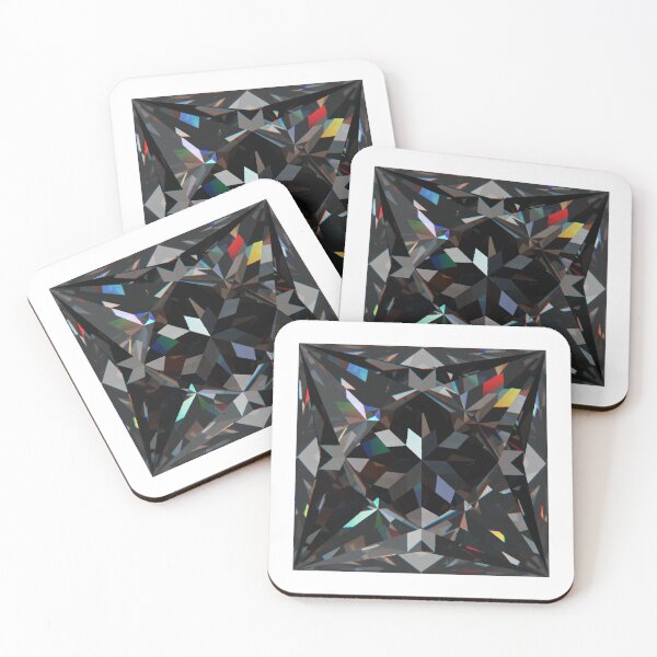 Item preview, Square Princess Cut Black Diamond designed and sold by Cbusch.
