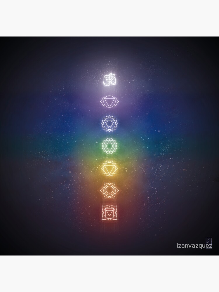 The Chakras Light by izanvazquez
