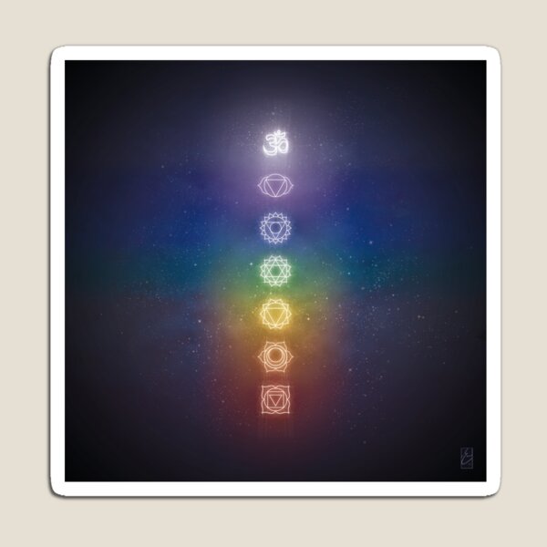 The Chakras Light Magnet