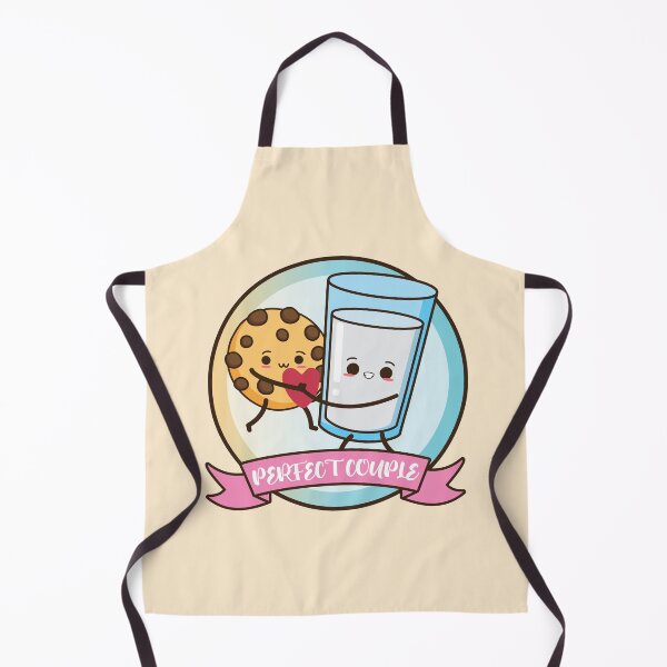 Item preview, Valentines Day Cookie and Milk Perfect Couple designed and sold by bolimj.