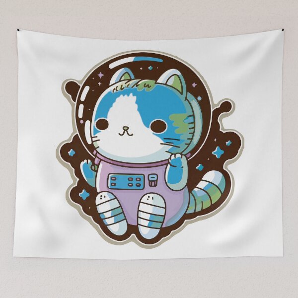 Item preview, Astronaut Cat designed and sold by evorah.