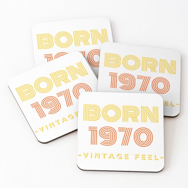 Item preview, Vintage Feel Born in 1970 designed and sold by Josh Ajay Designs.