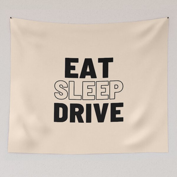 Item preview, Road Warrior: The Endless Cycle of Eat, Sleep, Drive designed and sold by majnate.