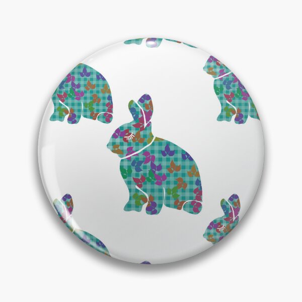 Item preview, Gingham Year of the Rabbit designed and sold by ArtFabric.