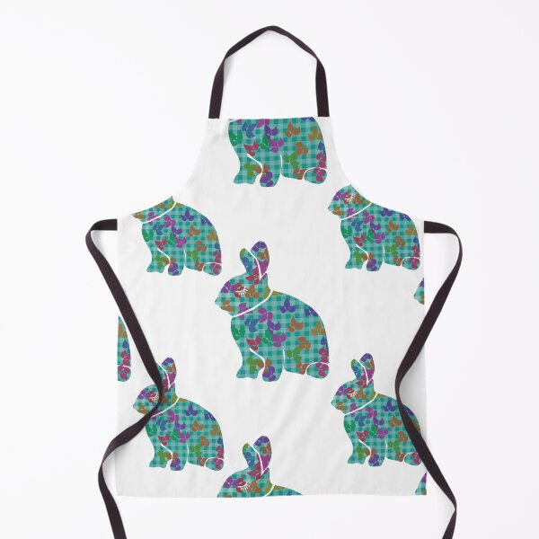 Item preview, Gingham Year of the Rabbit designed and sold by ArtFabric.