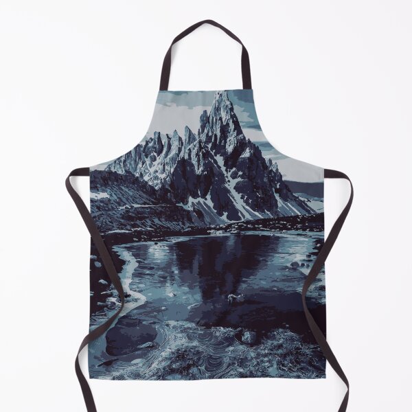 Item preview, Abstract Illustration:- Abstract Landscape Illustration of Mountain Scenery designed and sold by typoinspired.