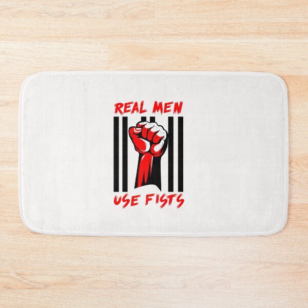 Item preview,  Real Men Use Fists designed and sold by exponentialart.