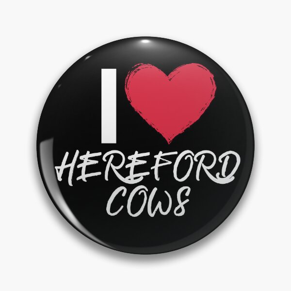 Item preview, Black version of  I love Hereford Cows designed and sold by FarmsteadAcers.