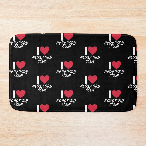 Item preview, Black version of  I love Hereford Cows designed and sold by FarmsteadAcers.