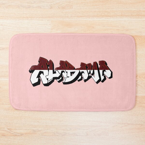 Item preview, Alabama Art District DMV License Plate Graffiti - Pink - Available on stickers socks mugs and more designed and sold by Dude  Stuff.