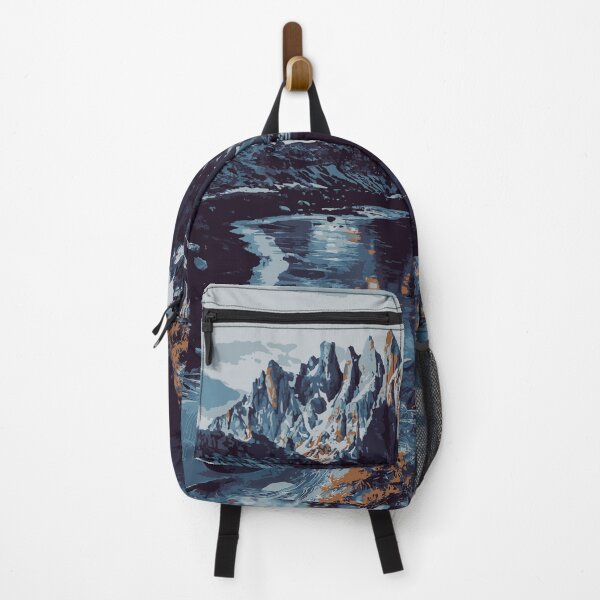 Item preview, Abstract Illustration:- Abstract Landscape Illustration of Mountain Scenery designed and sold by typoinspired.