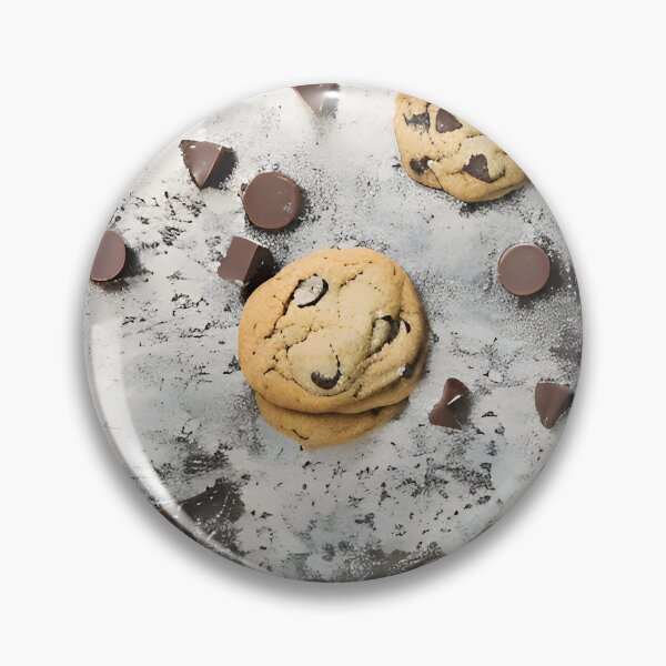 Item preview, Chocolate Chip Cookie Painting designed and sold by LRenee Art Studio.