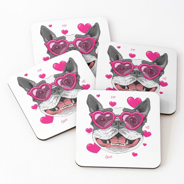 Item preview, Boston Terrier Valentines Day For Girl Women Bostie Mom designed and sold by iliasjeff.