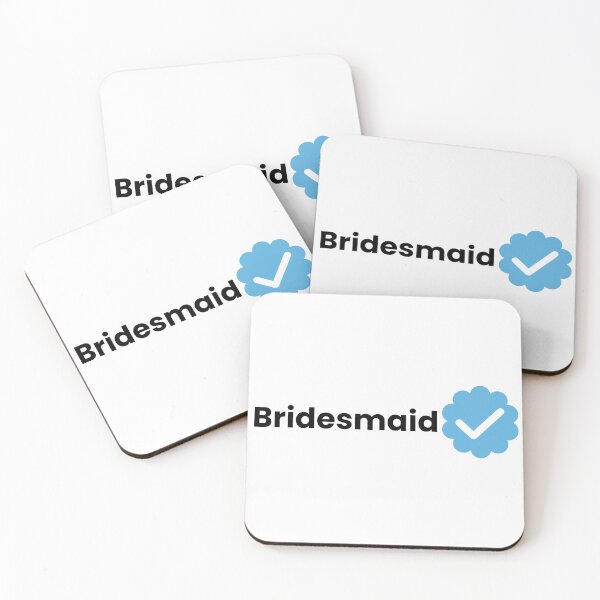 Item preview, Bridesmaid (black) designed and sold by Allyoudois.