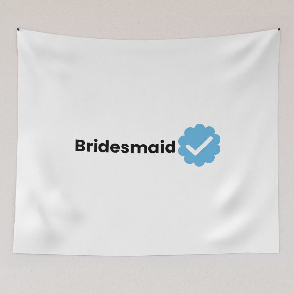 Item preview, Bridesmaid (black) designed and sold by Allyoudois.