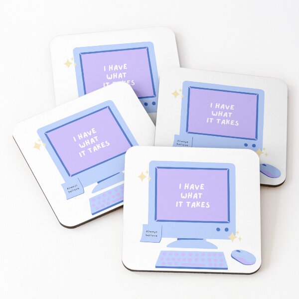Item preview, I have what it takes. Cute affirmation design for writers and artists. designed and sold by CreativeStrand.