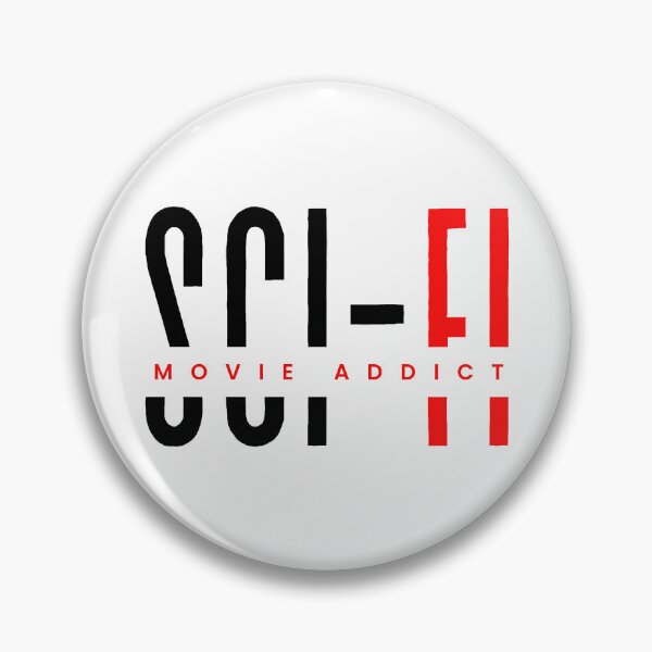 Item preview,  Sci-fi movies addict red & black typography design designed and sold by DigitalMagShop.
