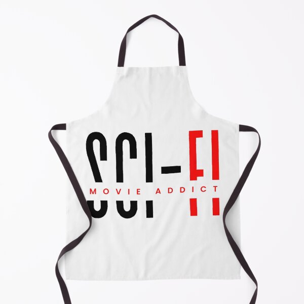 Item preview, Sci-fi movies addict red & black typography design designed and sold by DigitalMagShop.