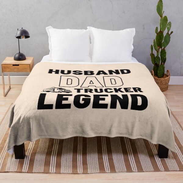 Item preview, Honoring the Hardworking Husband and Dad Truckers: A Legend on the Road designed and sold by majnate.