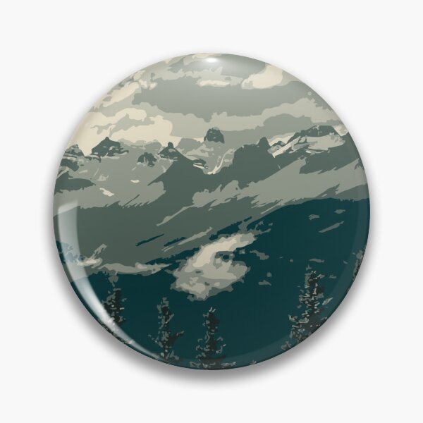 Item preview, Abstract Illustration:- Abstract Landscape Illustration of Mountain Scenery designed and sold by typoinspired.