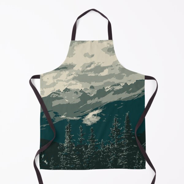 Item preview, Abstract Illustration:- Abstract Landscape Illustration of Mountain Scenery designed and sold by typoinspired.