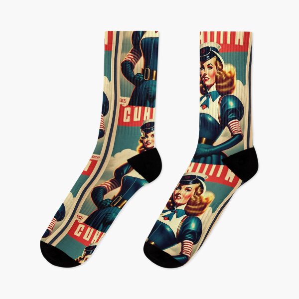 Item preview, Retro 1950 commercial cute blonde lady designed and sold by CyberArtsy.