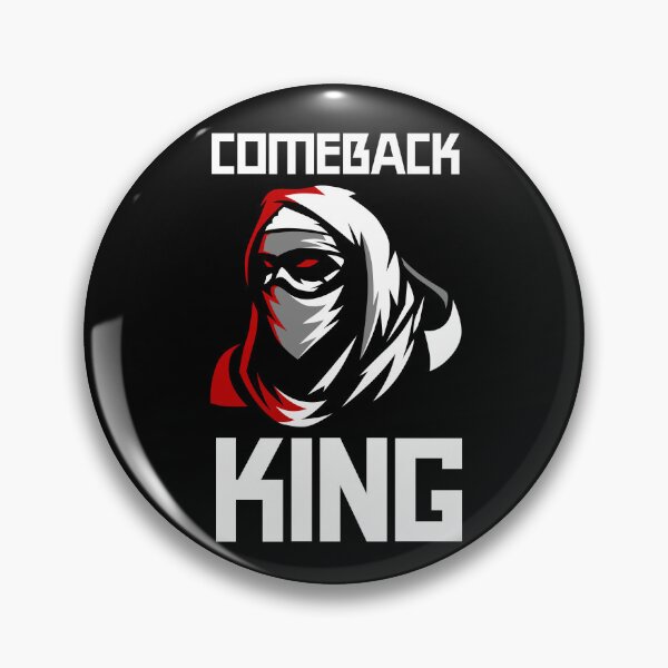Item preview, Comeback King Samurai designed and sold by SamuraiGaming.